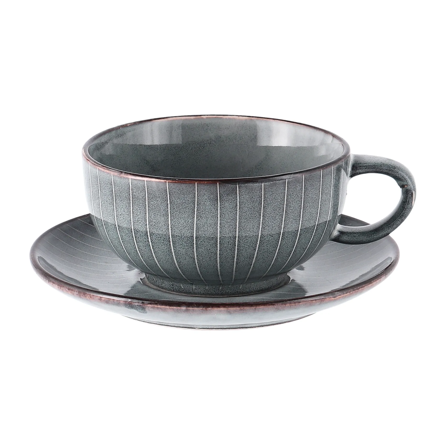 노르딕 씨 티컵과 소서, 5.8 cm Broste Copenhagen | 브로스테코펜하겐