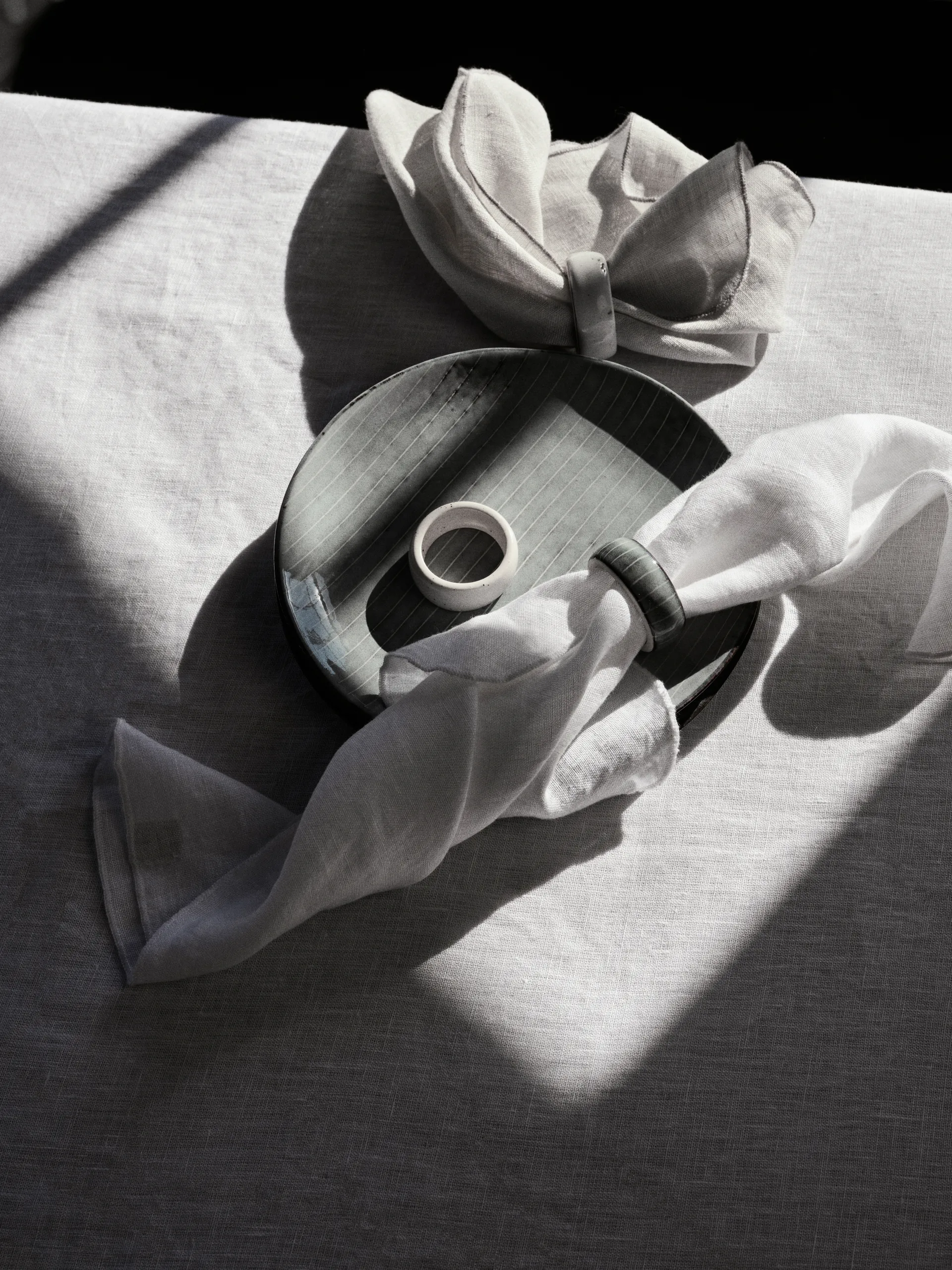 노르딕 씨 냅킨 링 6개 세트, Soft blue Broste Copenhagen | 브로스테코펜하겐