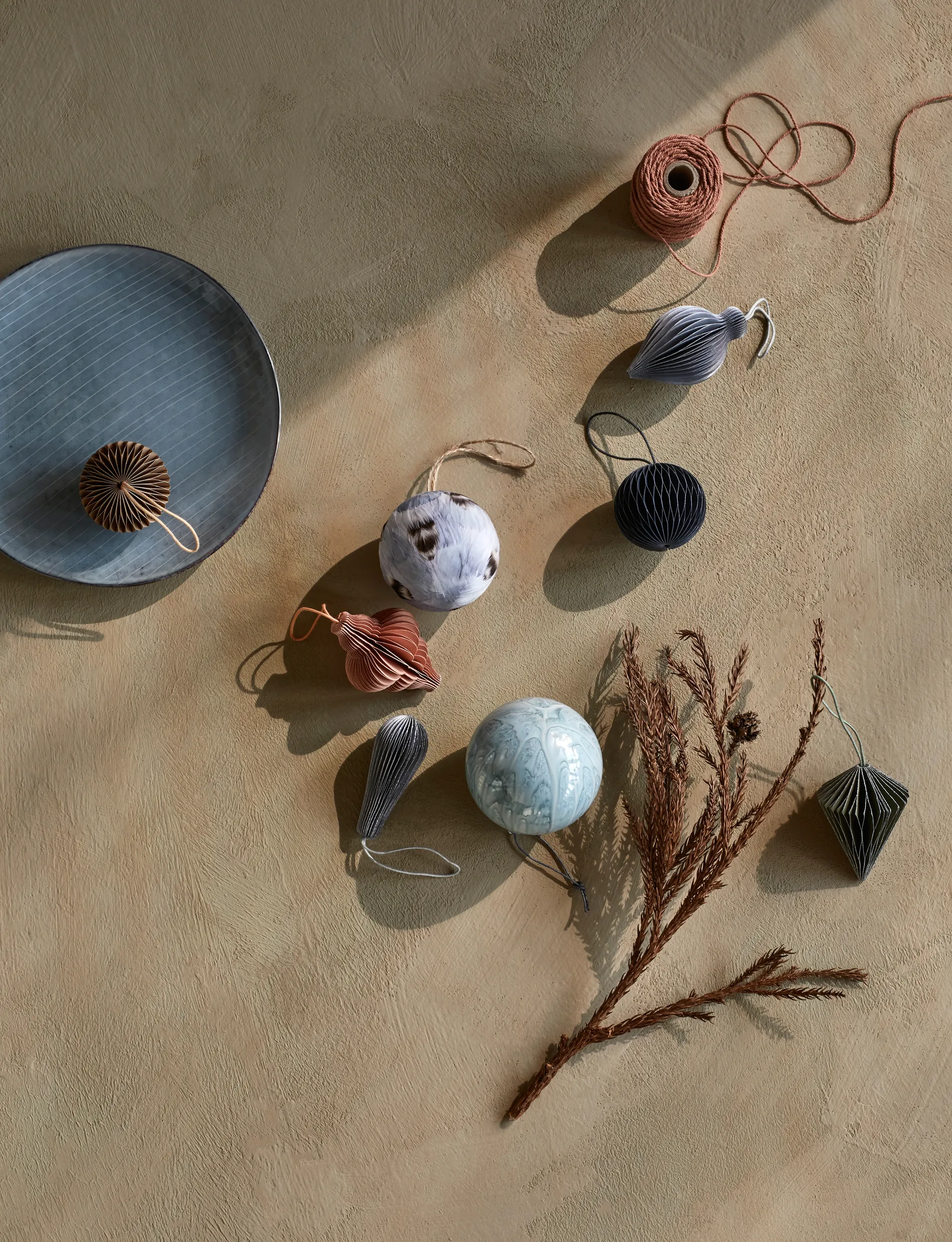 크리스마스 믹스 소품 6개 세트, Thyme Broste Copenhagen | 브로스테코펜하겐