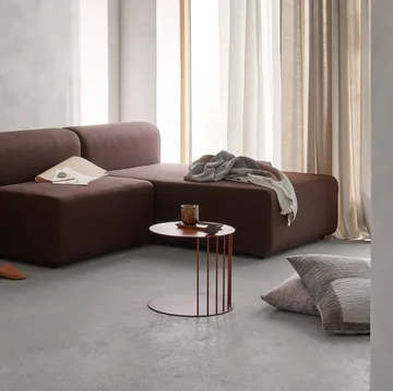 패치 쿠션커버 60x60 cm - beige-brown - Broste Copenhagen | 브로스테코펜하겐