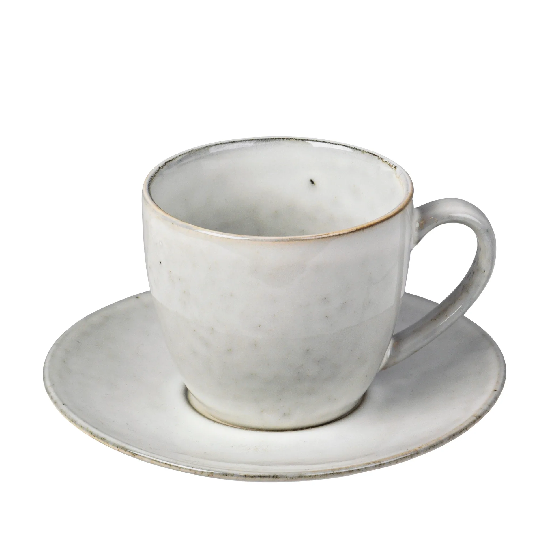 노르딕 샌드 컵과 컵받침, 8.8 cm Broste Copenhagen | 브로스테코펜하겐