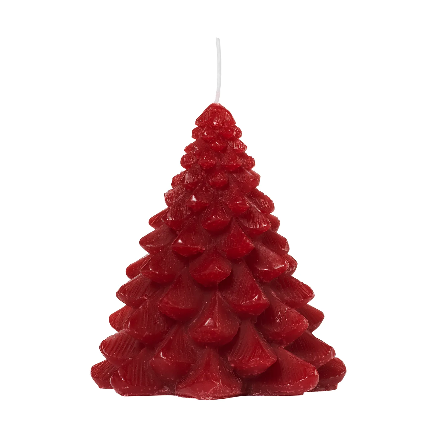 그래니 크리스마스 트리 캔들 Ø9x10 cm, Burgundy Broste Copenhagen | 브로스테코펜하겐