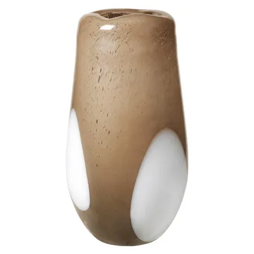 Ada Dot 유리 화병 37 cm - simply taupe warm grey - Broste Copenhagen | 브로스테코펜하겐