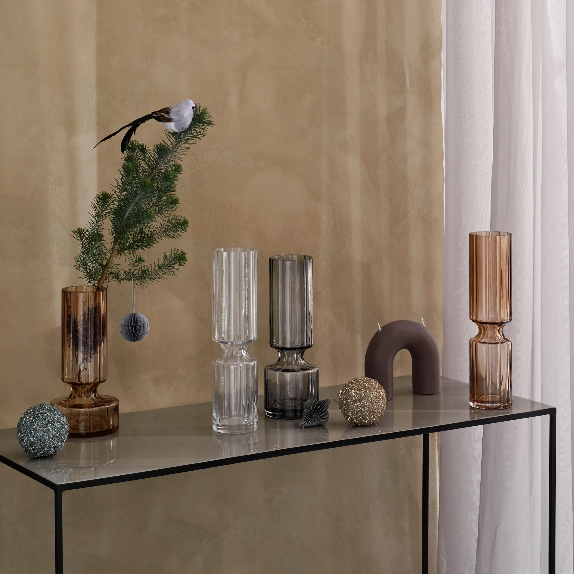 Bend 캔들 14.5x16.5 cm, fungi Broste Copenhagen | 브로스테코펜하겐