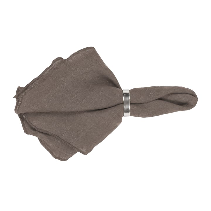 그라찌에 리넨 냅킨 - brown-grey - Broste Copenhagen | 브로스테코펜하겐