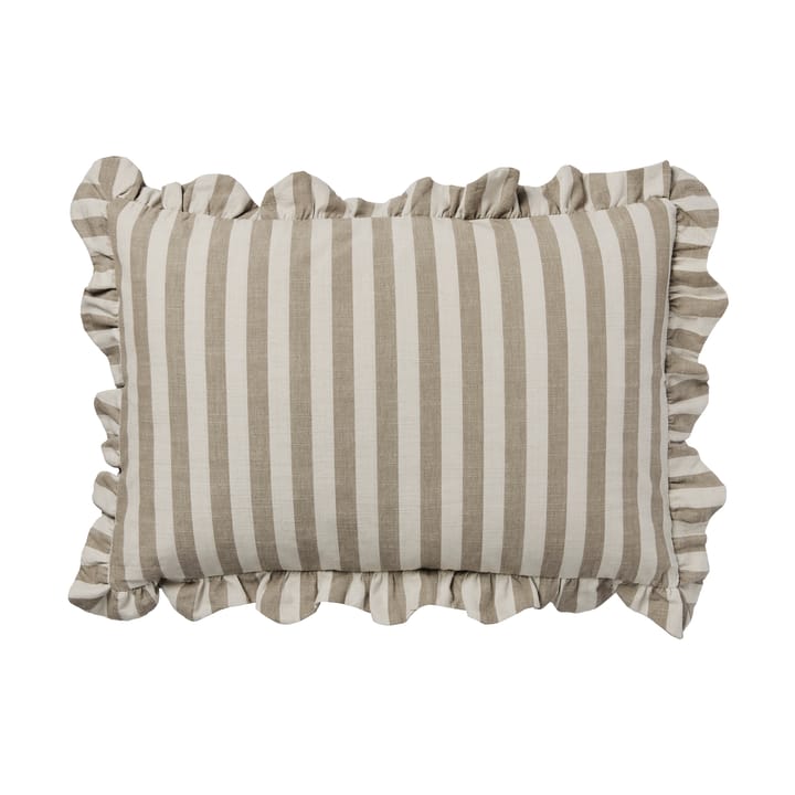 이나 쿠션 커버 - Brown kelp-castle beige, 40x60 cm - Broste Copenhagen | 브로스테코펜하겐