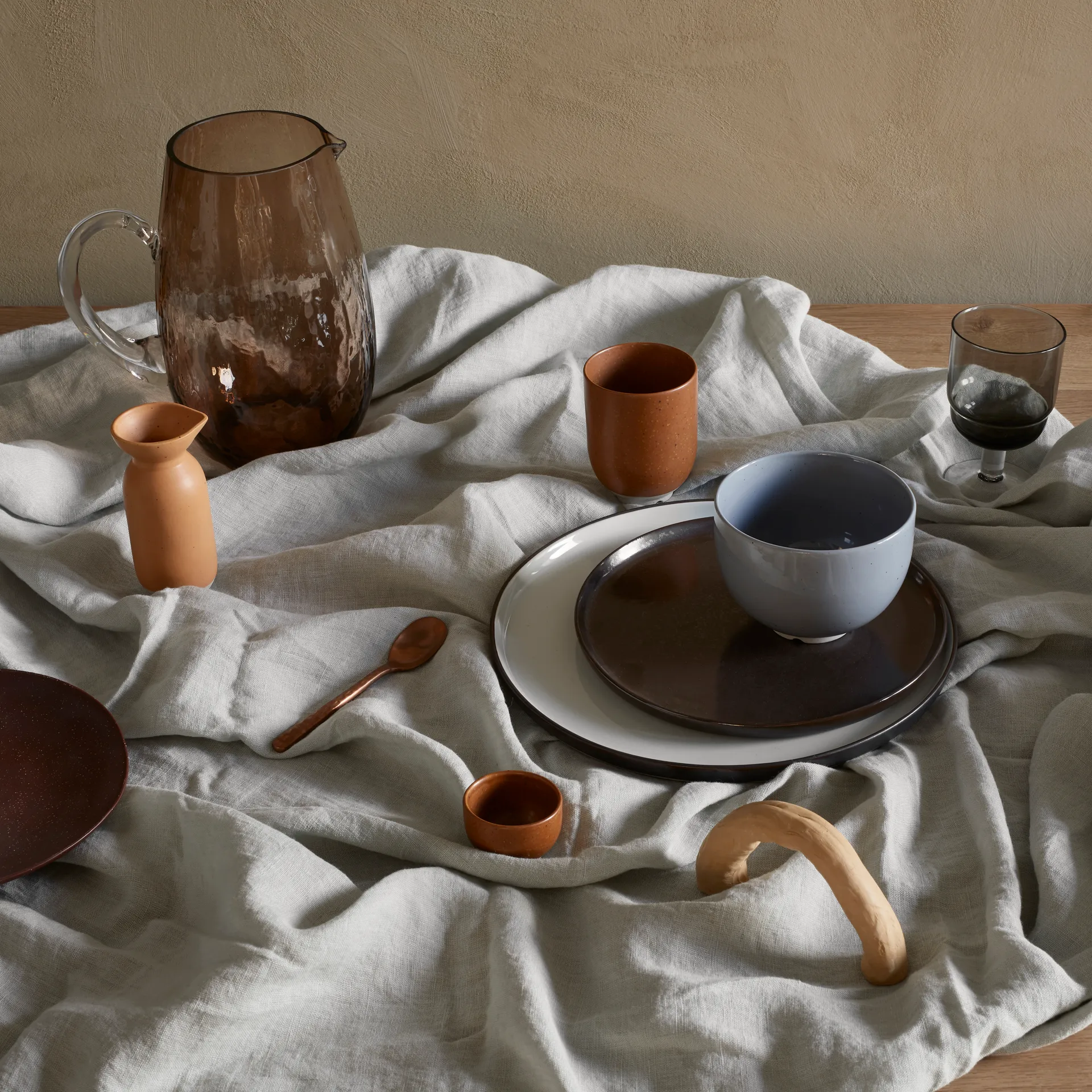 헤머드 팟, brown Broste Copenhagen | 브로스테코펜하겐