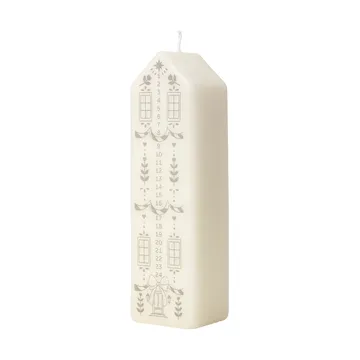 Casa 캘린더 캔들 - White-Silver - Broste Copenhagen | 브로스테코펜하겐