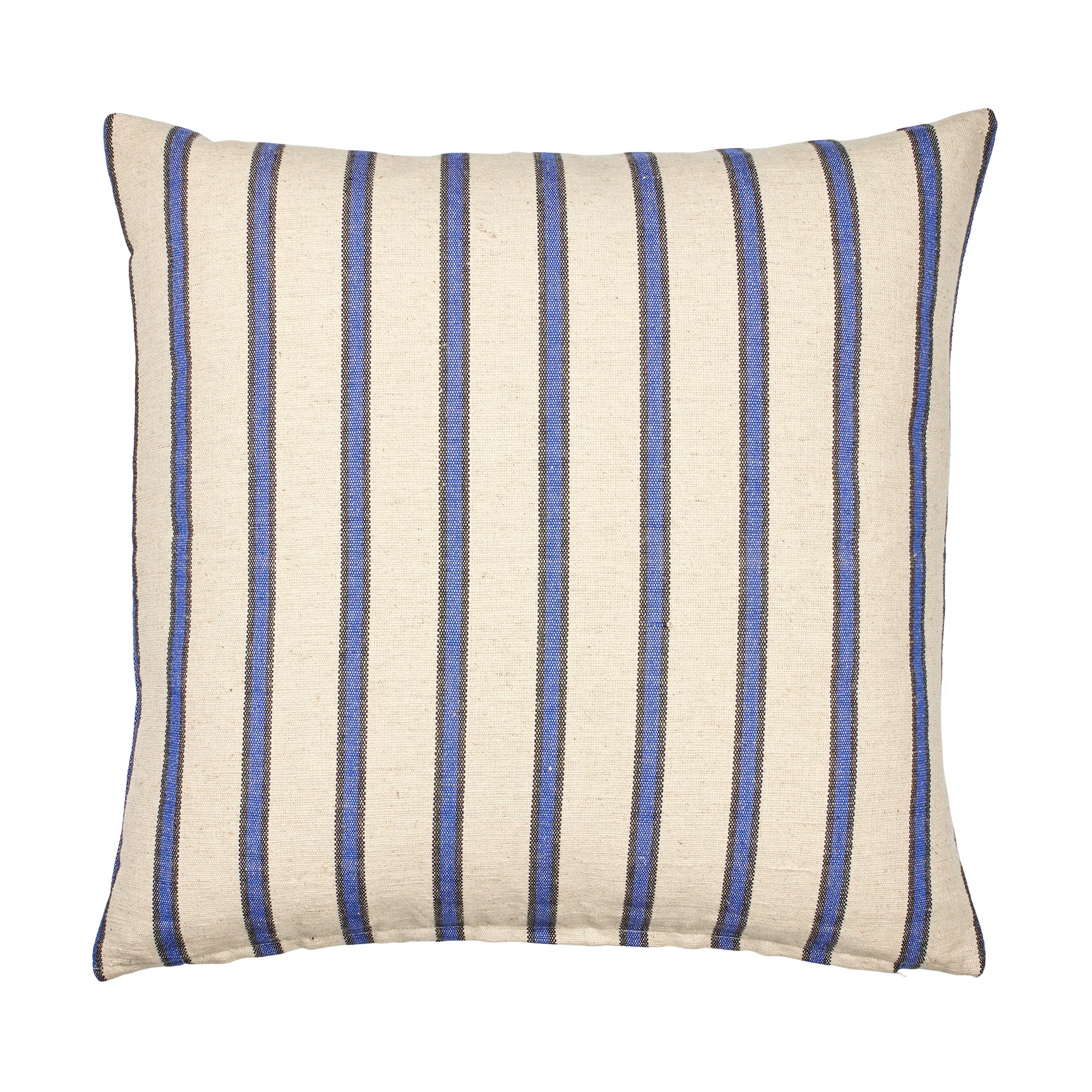 Dagmar 쿠션 커버 50x50 cm, Off white-intense blue Broste Copenhagen | 브로스테코펜하겐