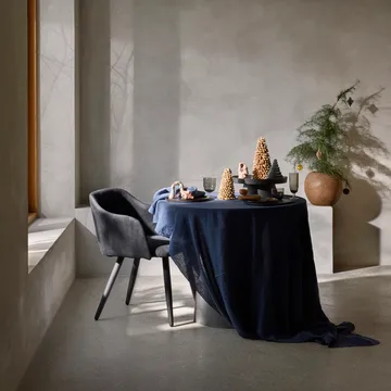그라찌에 테이블보 - dark blue - Broste Copenhagen | 브로스테코펜하겐