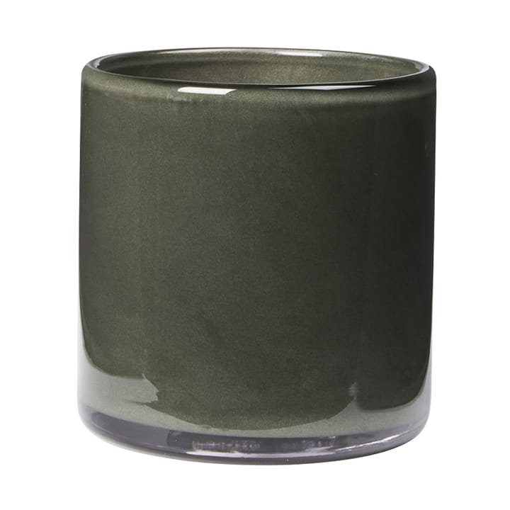 솔라이 허리케인 캔들 홀더 - Dark Green, Ø8 cm - Broste Copenhagen | 브로스테코펜하겐
