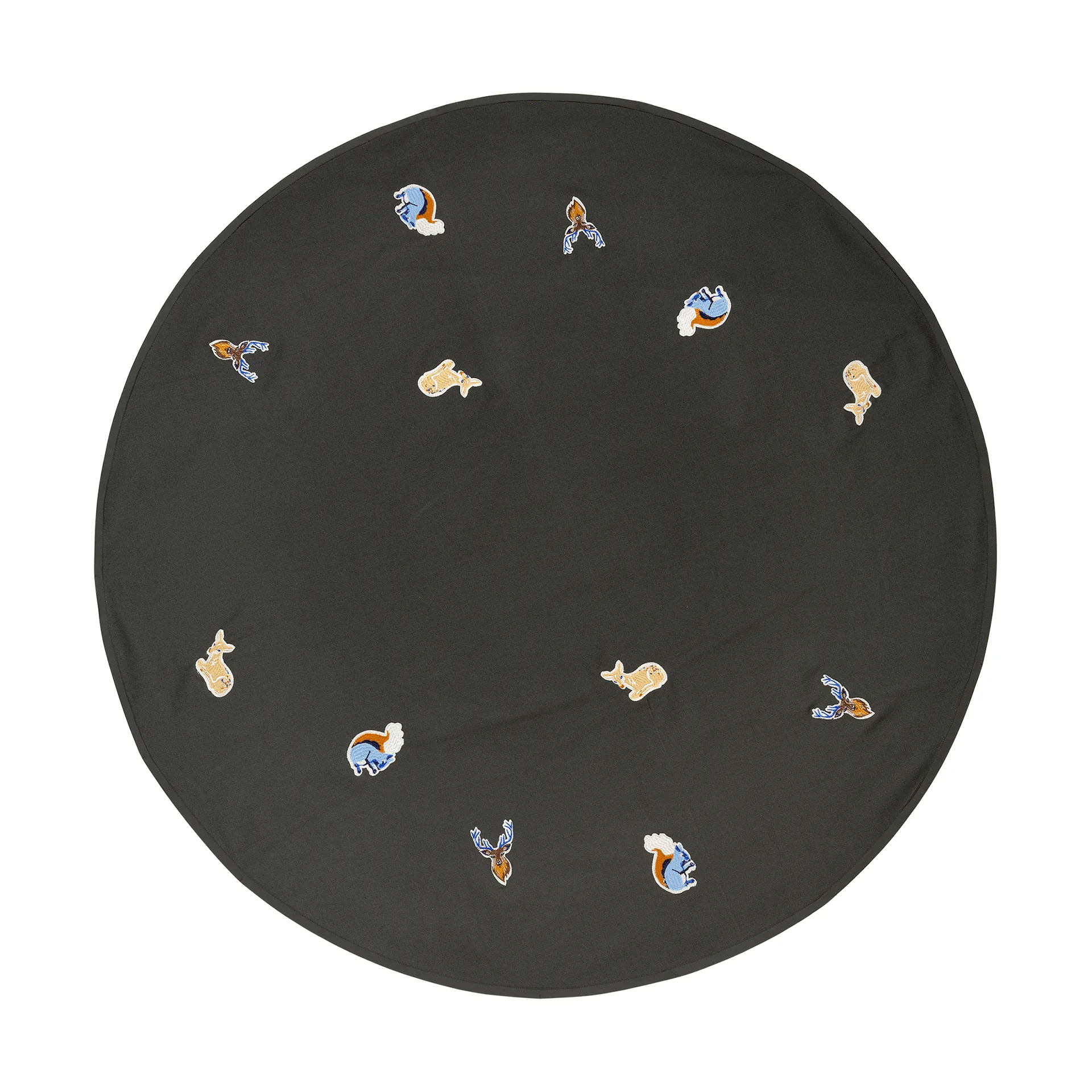 Deer 크리스마스 트리 스커트, Forest Green Broste Copenhagen | 브로스테코펜하겐