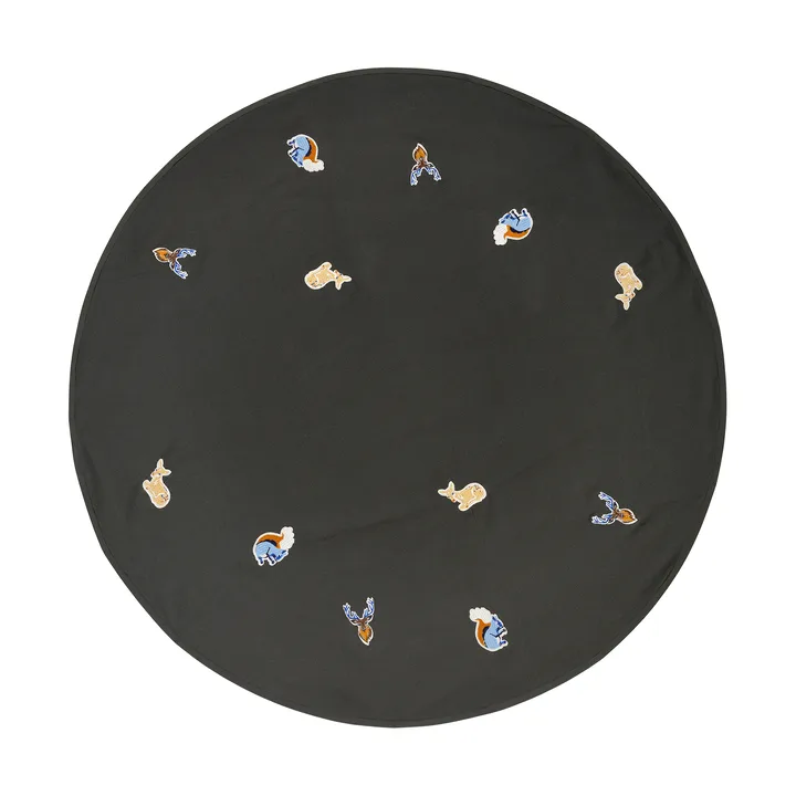Deer 크리스마스 트리 스커트 - Forest Green - Broste Copenhagen | 브로스테코펜하겐