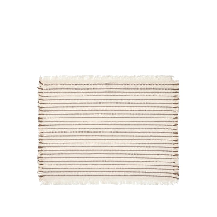 Elouise 테이블 매트 41.5x32 cm - Bone-white fungi grey - Broste Copenhagen | 브로스테코펜하겐