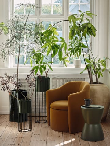 Fenja 화분 & 받침대, 각 2개 세트 - Green - Broste Copenhagen | 브로스테코펜하겐