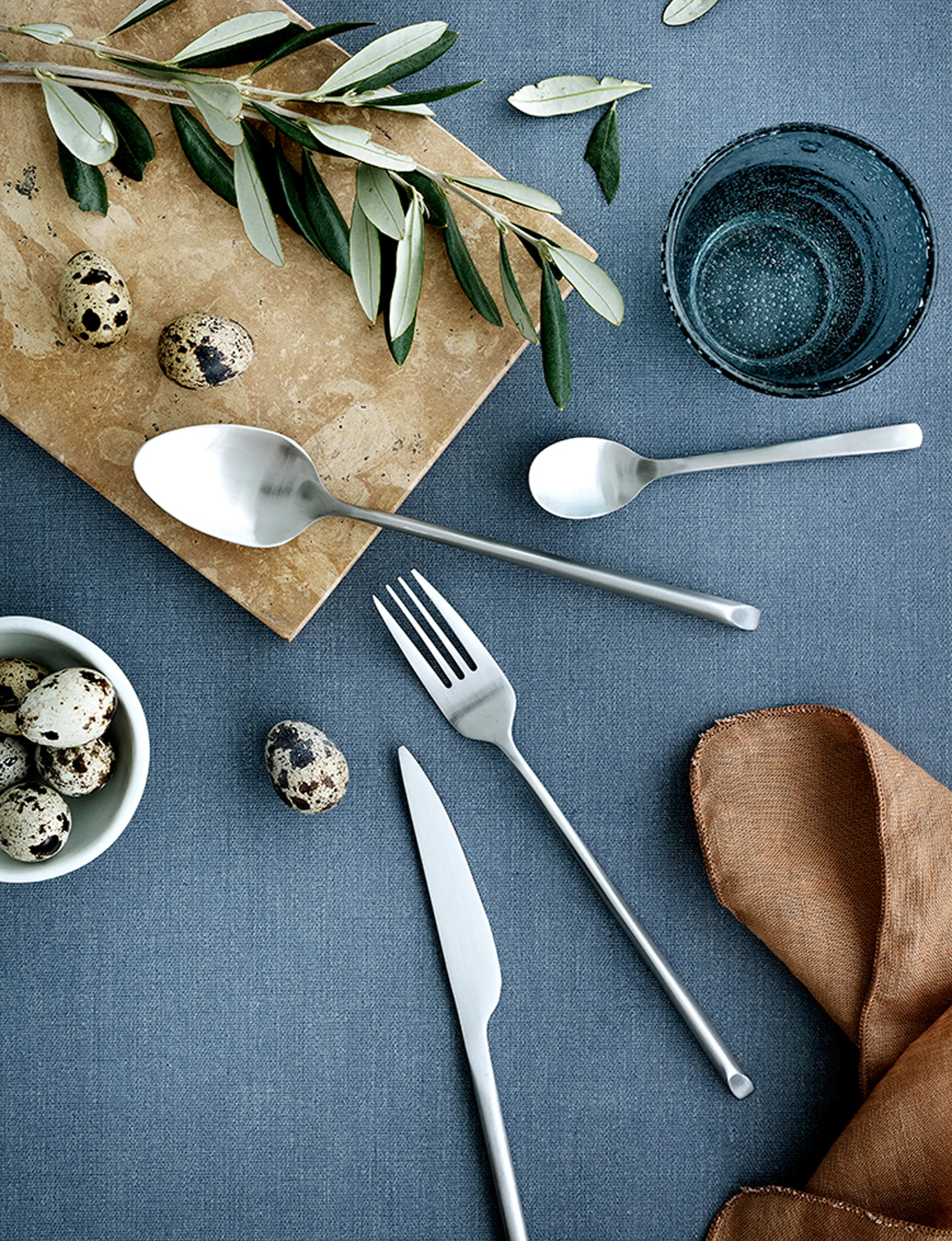 슬레튼 티스푼, Full satin forged Broste Copenhagen | 브로스테코펜하겐