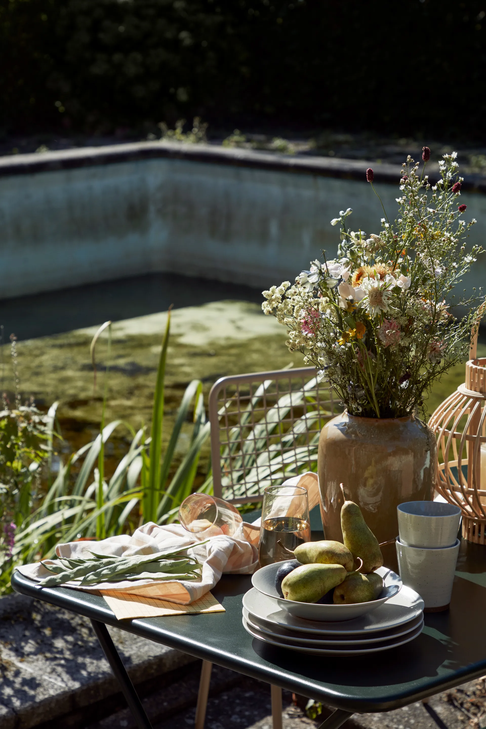 Grød 디너 접시 Ø26 cm, Sand Broste Copenhagen | 브로스테코펜하겐