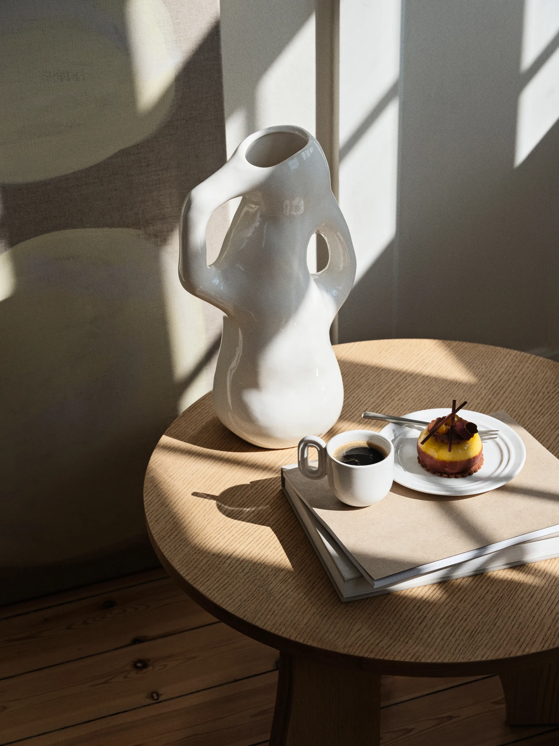 Isolde 화병 35 cm, White Broste Copenhagen | 브로스테코펜하겐