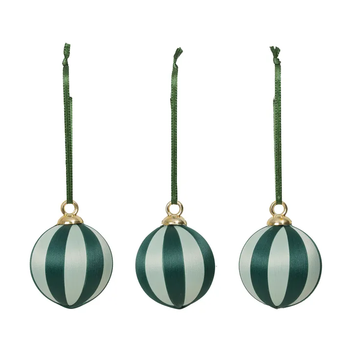 Joy 크리스마스 오너먼트 - Deep Forest-Light Sage - Broste Copenhagen | 브로스테코펜하겐