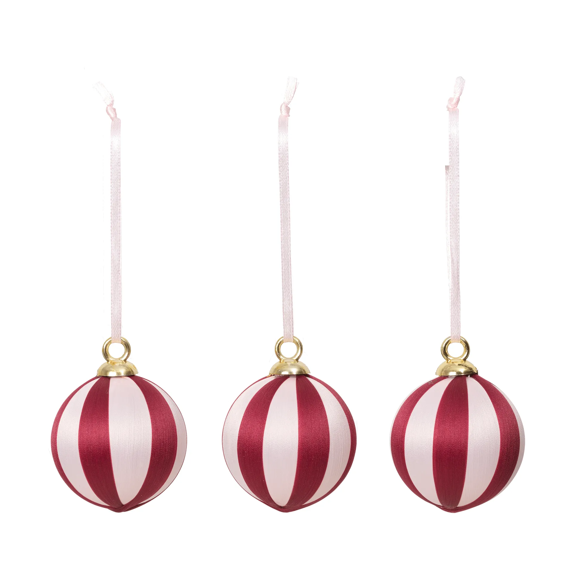 Joy 크리스마스 오너먼트, Deep Red-Soft Pink Broste Copenhagen | 브로스테코펜하겐