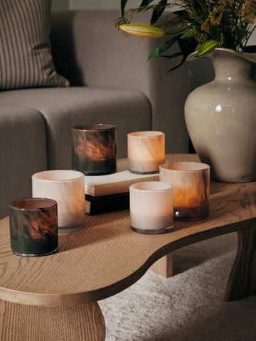 솔라이 허리케인 캔들 홀더 - Light Green, Ø10 cm - Broste Copenhagen | 브로스테코펜하겐