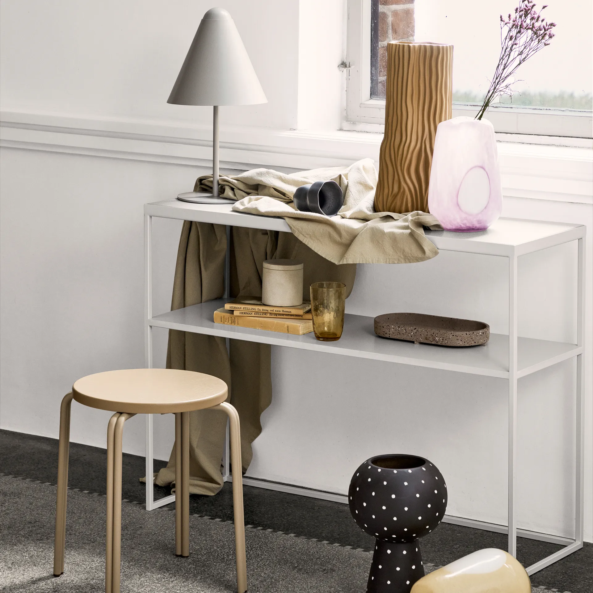 자인 조명다리, Light grey Broste Copenhagen | 브로스테코펜하겐