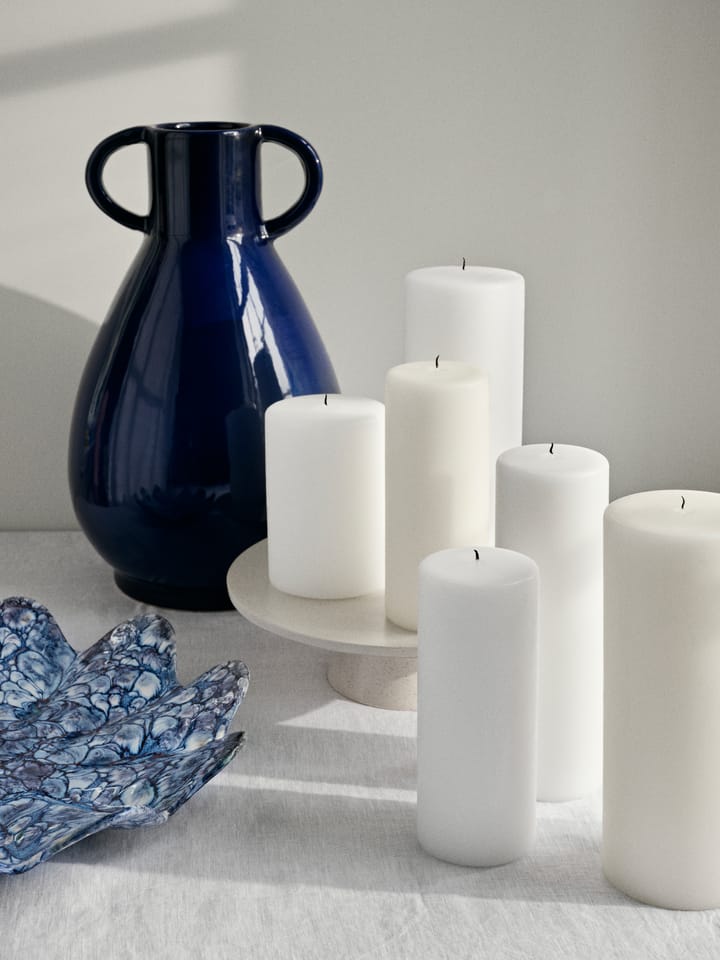 Lilja decorative 소서 Ø38 cm - Intense blue-white - Broste Copenhagen | 브로스테코펜하겐