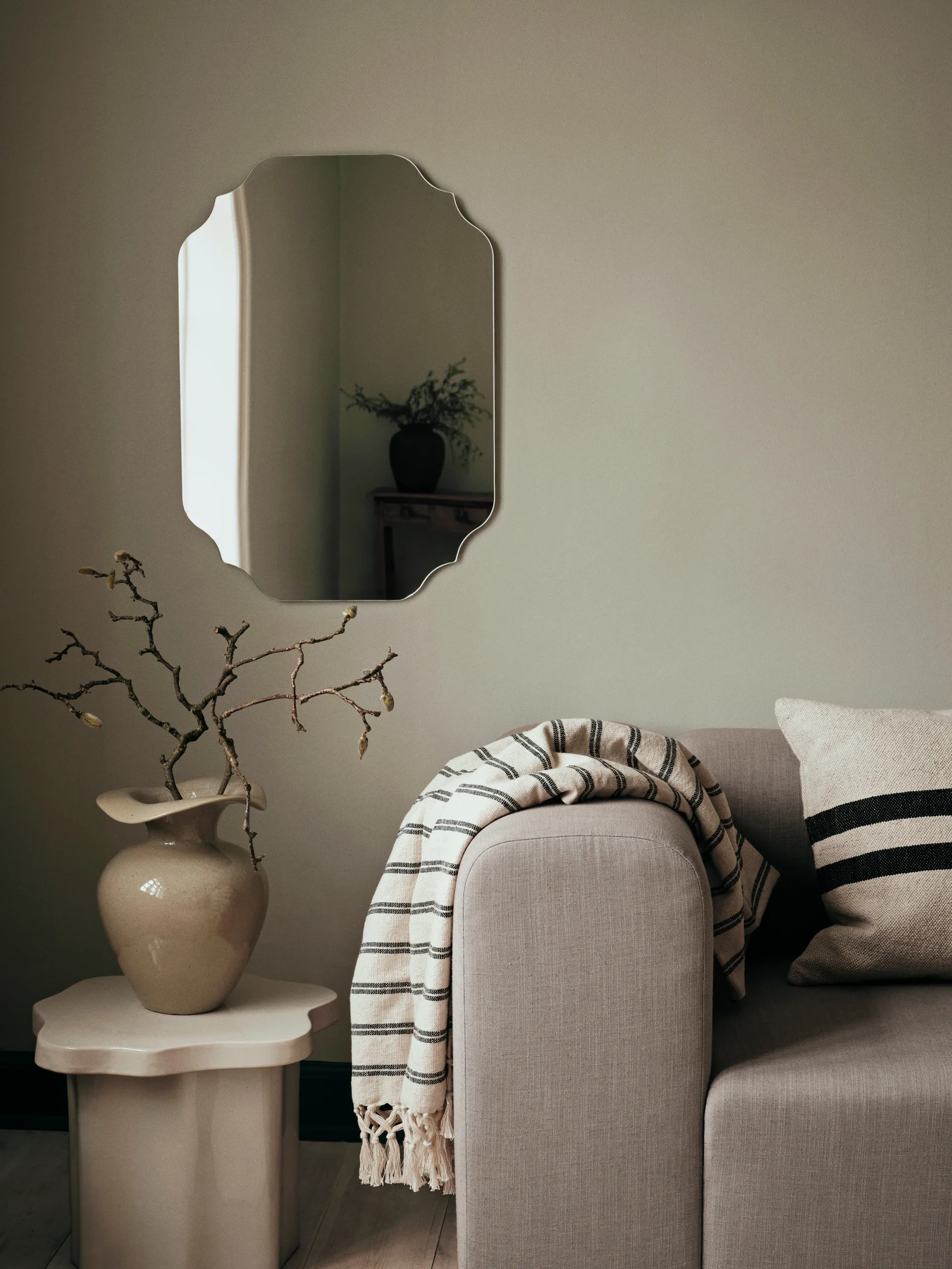 플로렌티나 화병 M 32 cm, Beige Broste Copenhagen | 브로스테코펜하겐