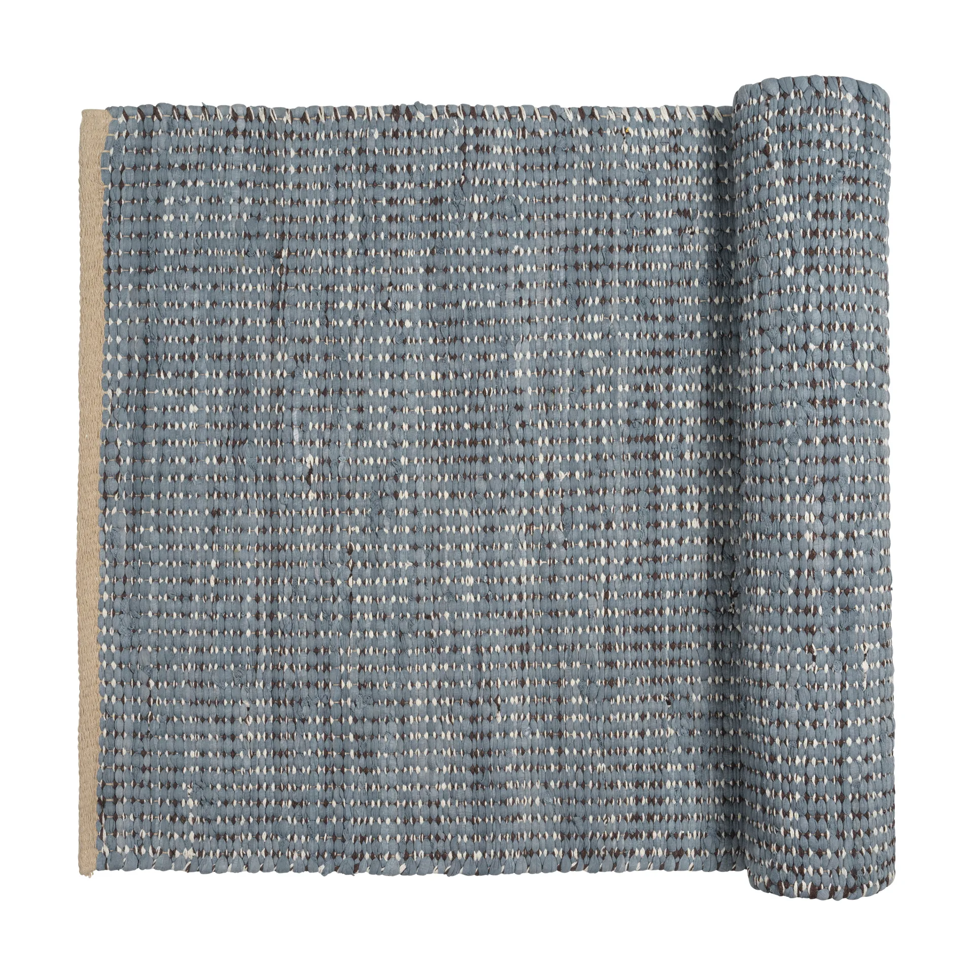 Magda 코튼 러그 70x140 cm, flint stone blue Broste Copenhagen | 브로스테코펜하겐