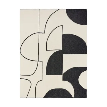 Maren 스로우 130x180 cm - Black-off white - Broste Copenhagen | 브로스테코펜하겐