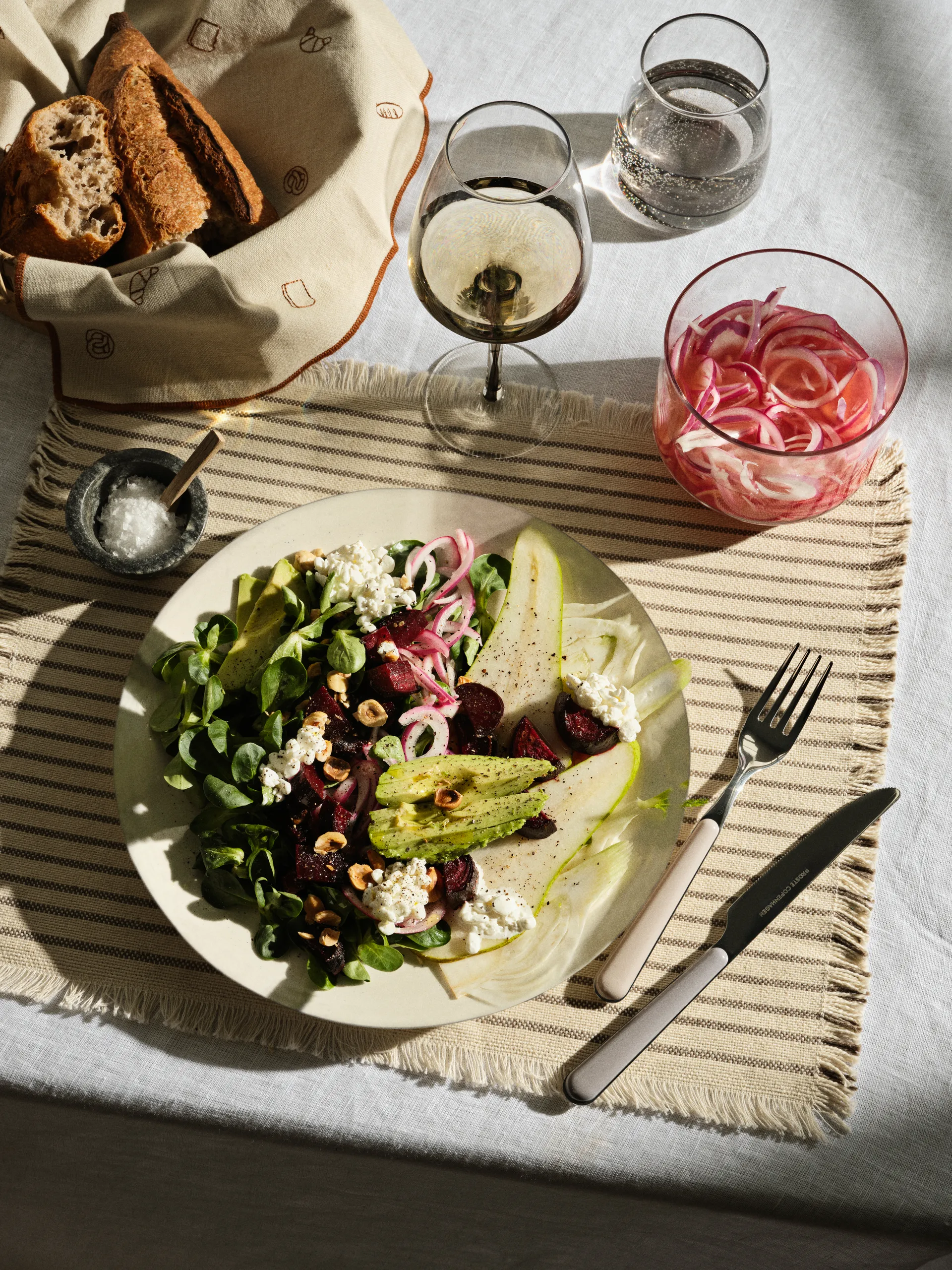 Marstal 커트러리 세트 8개 세트, Gray tones Broste Copenhagen | 브로스테코펜하겐