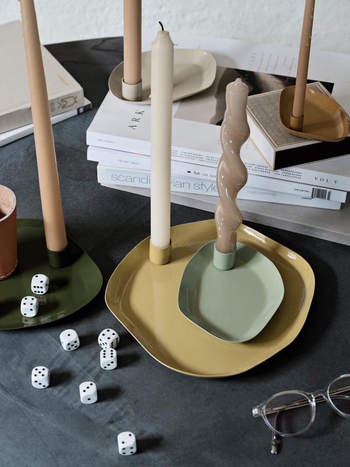 Mie 캔들 홀더 라지, Taupe sand Broste Copenhagen | 브로스테코펜하겐
