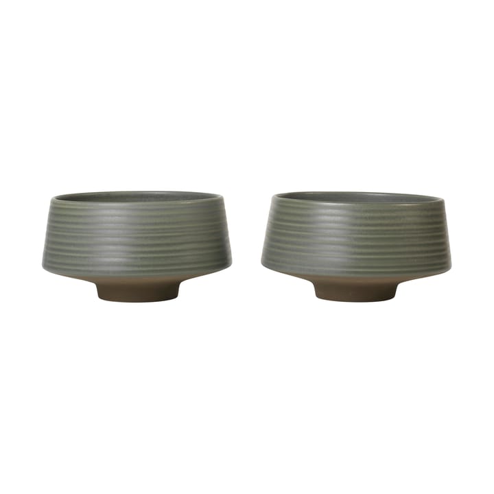 Miko 그릇 14cm 2팩 - Dark green - Broste Copenhagen | 브로스테코펜하겐