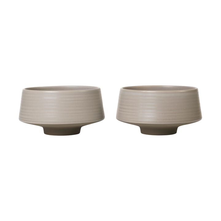 Miko 그릇 14cm 2팩 - Warm grey - Broste Copenhagen | 브로스테코펜하겐