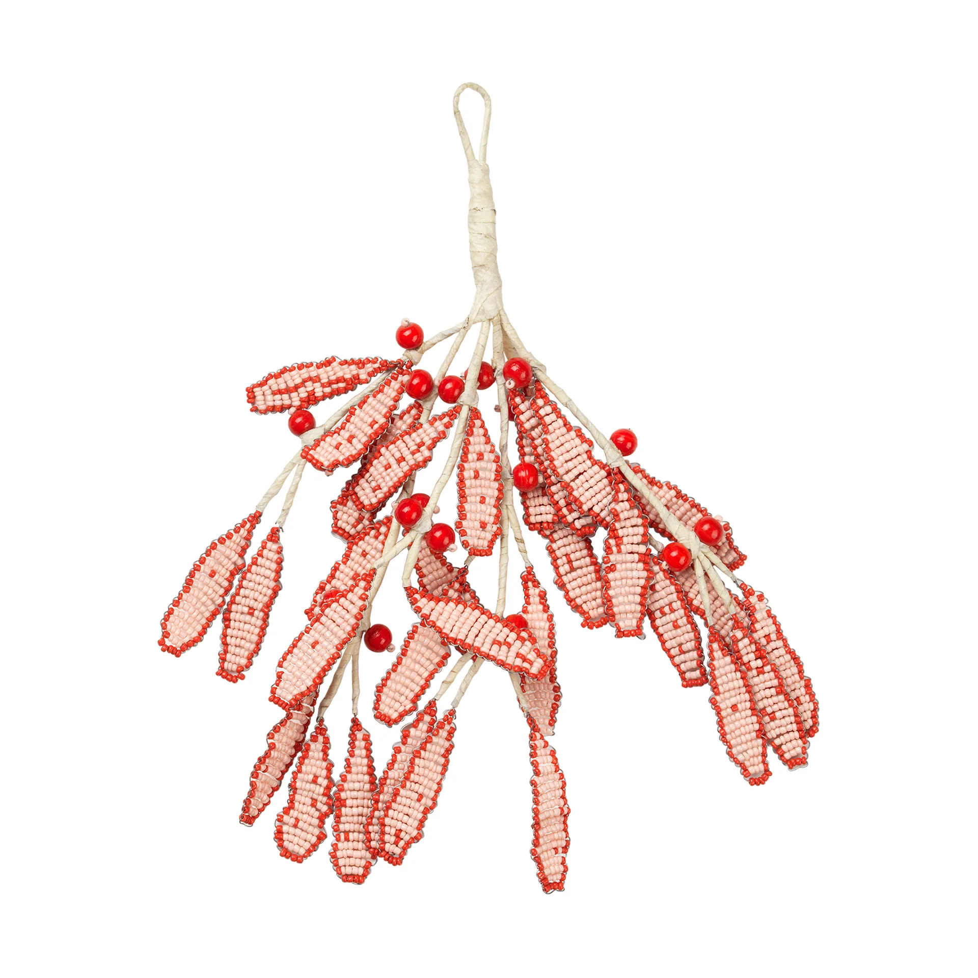 Mistletoe 행잉 장식 17x18 cm, Pumpkin orange Broste Copenhagen | 브로스테코펜하겐