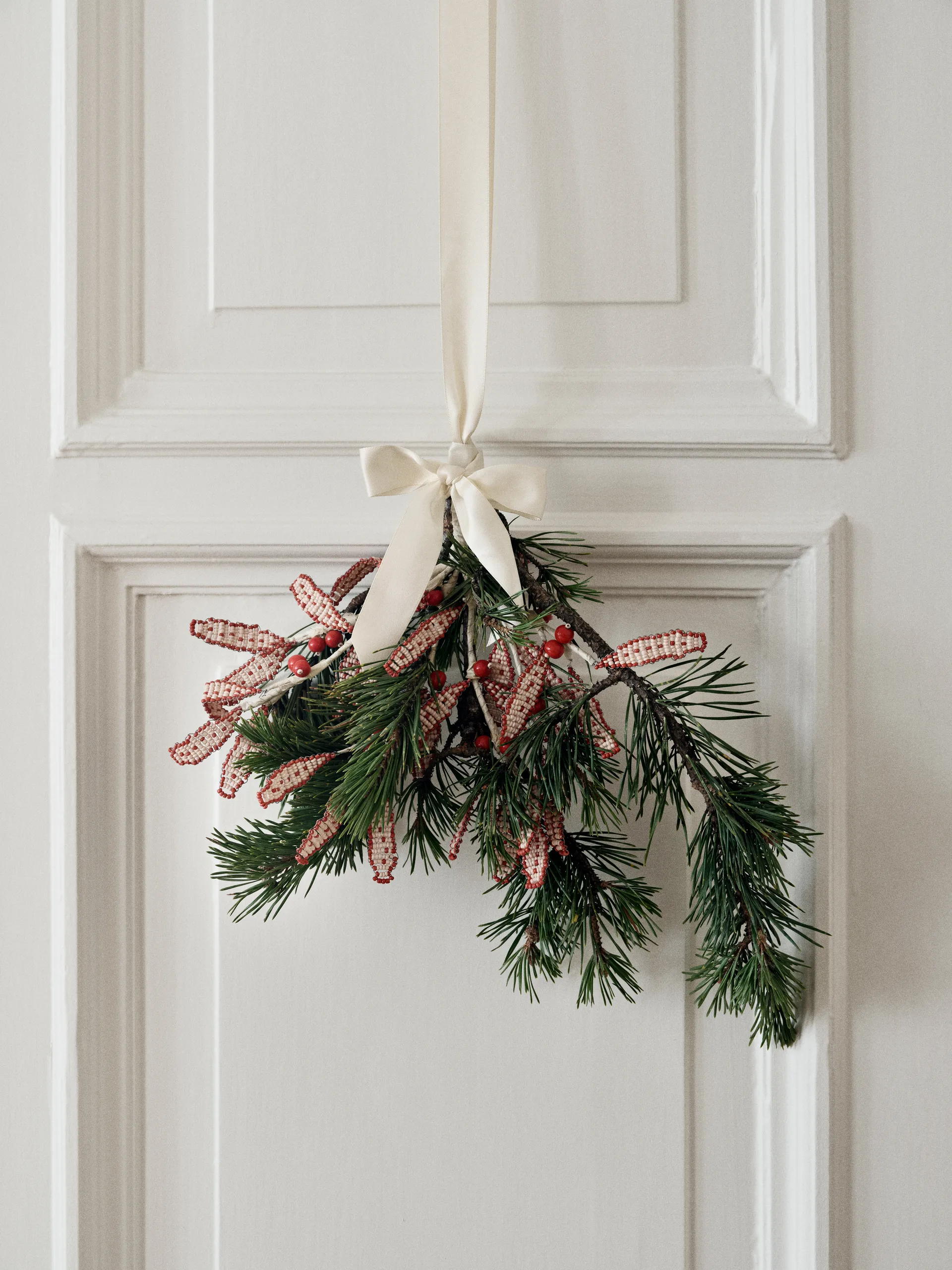 Mistletoe 행잉 장식 17x18 cm, Pumpkin orange Broste Copenhagen | 브로스테코펜하겐