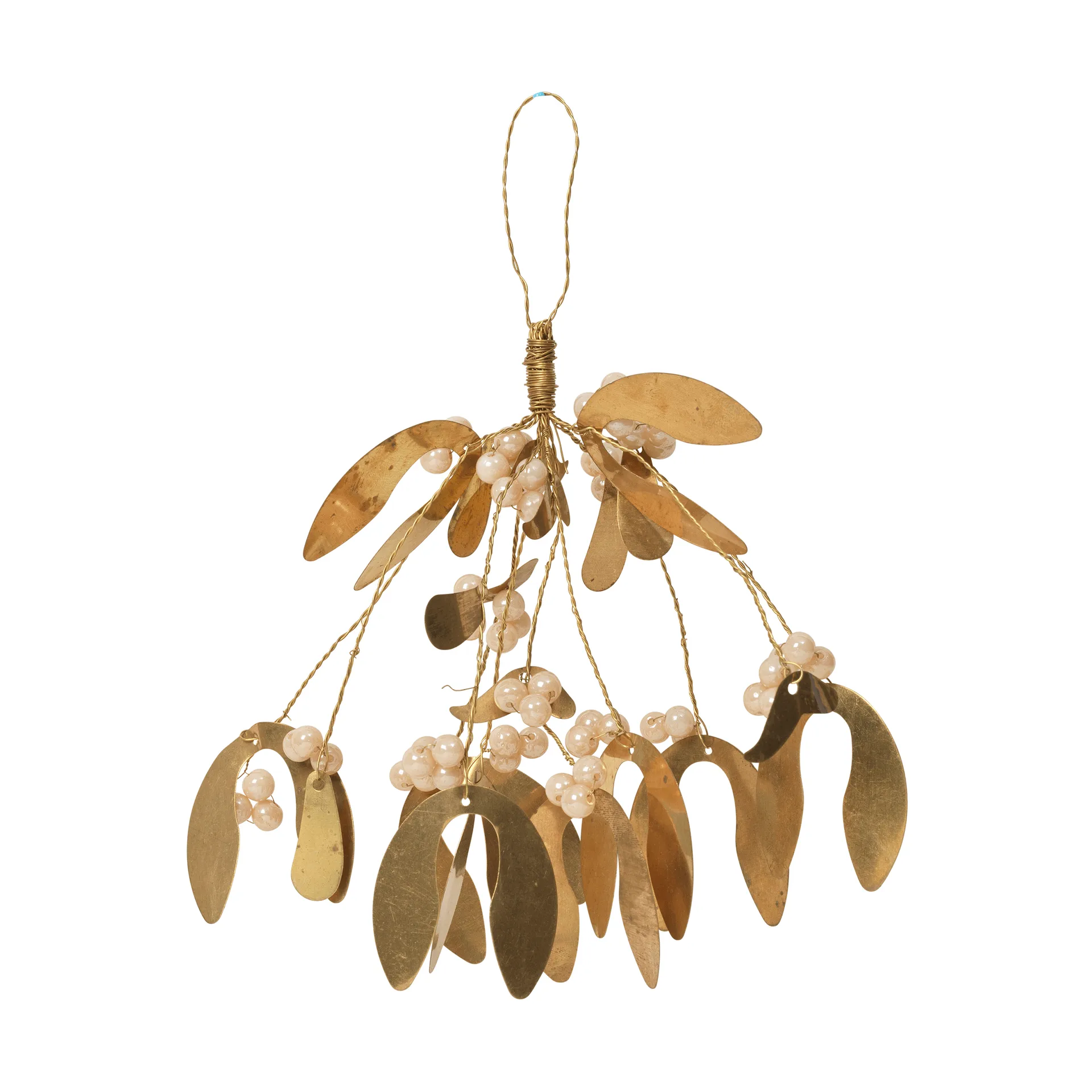 Mistletoe 크리스마스 트리 오너먼트, Ivory Broste Copenhagen | 브로스테코펜하겐