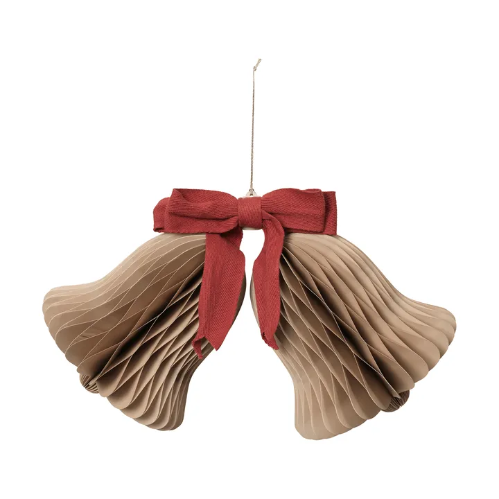 차임 방울 크리스마스 오너먼트 - Natural Brown-Red - Broste Copenhagen | 브로스테코펜하겐