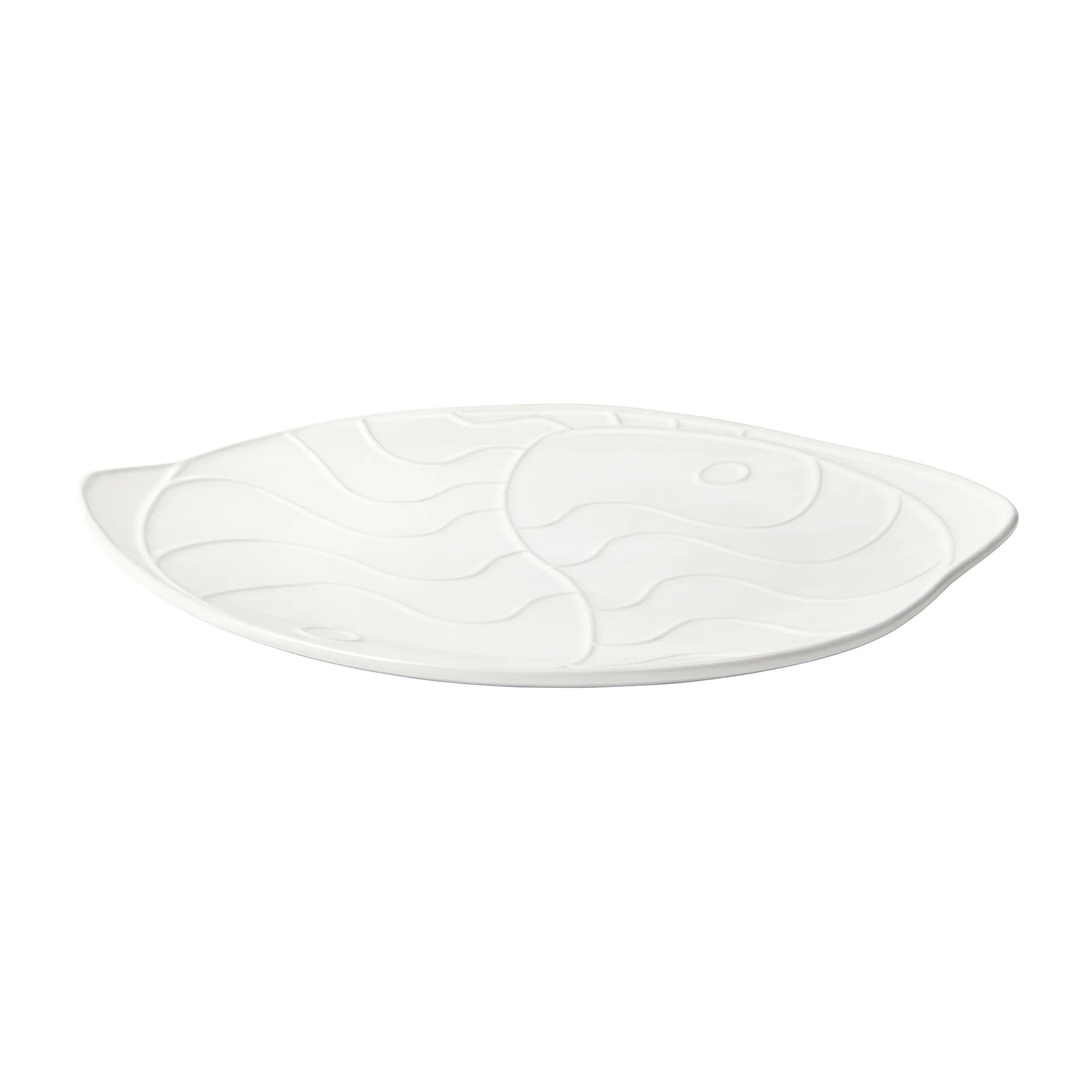 Pesce 소서 30x34.6 cm, Transparent white Broste Copenhagen | 브로스테코펜하겐