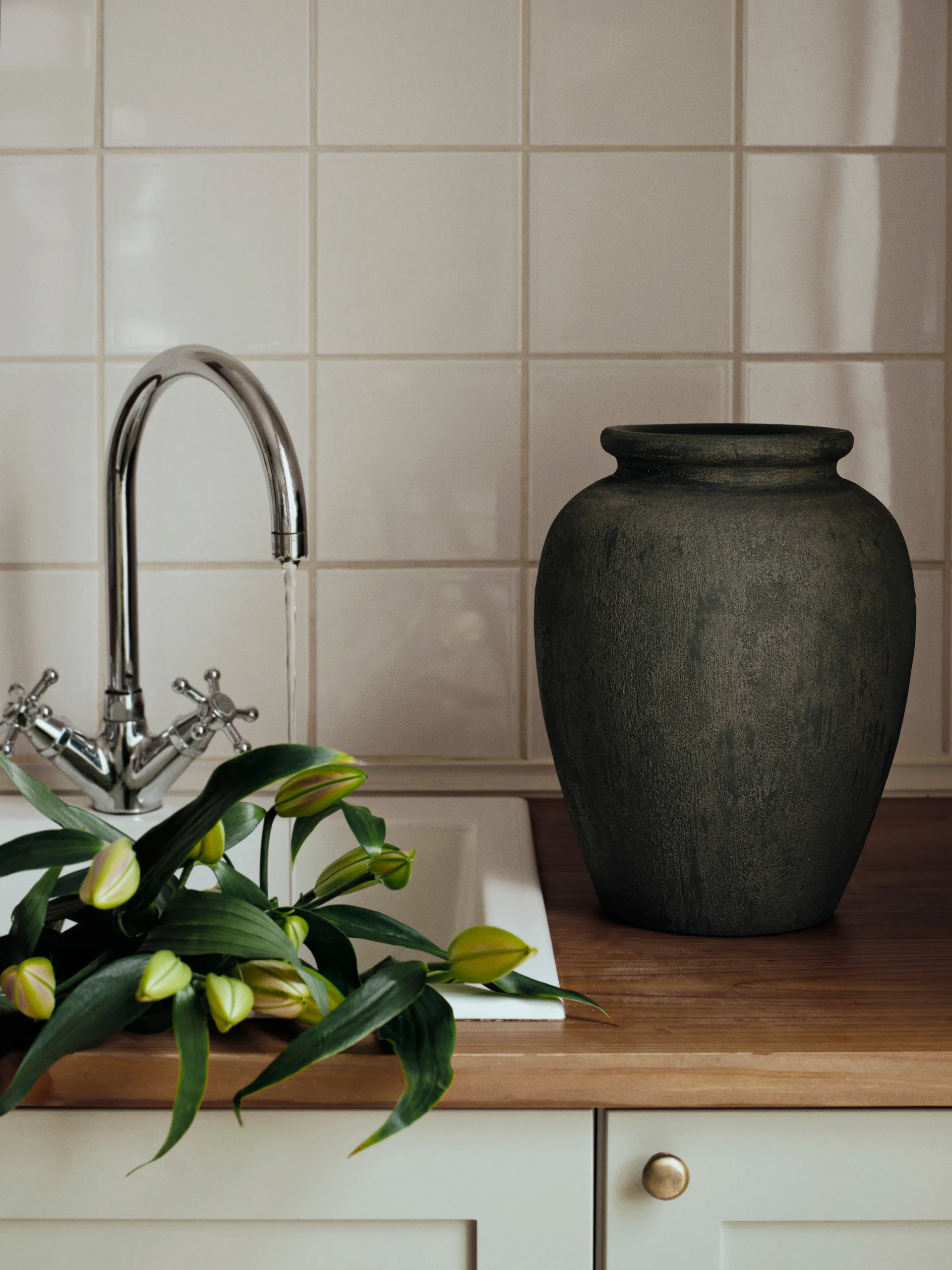 우마 화병, Rustic dark brown, 30 cm Broste Copenhagen | 브로스테코펜하겐