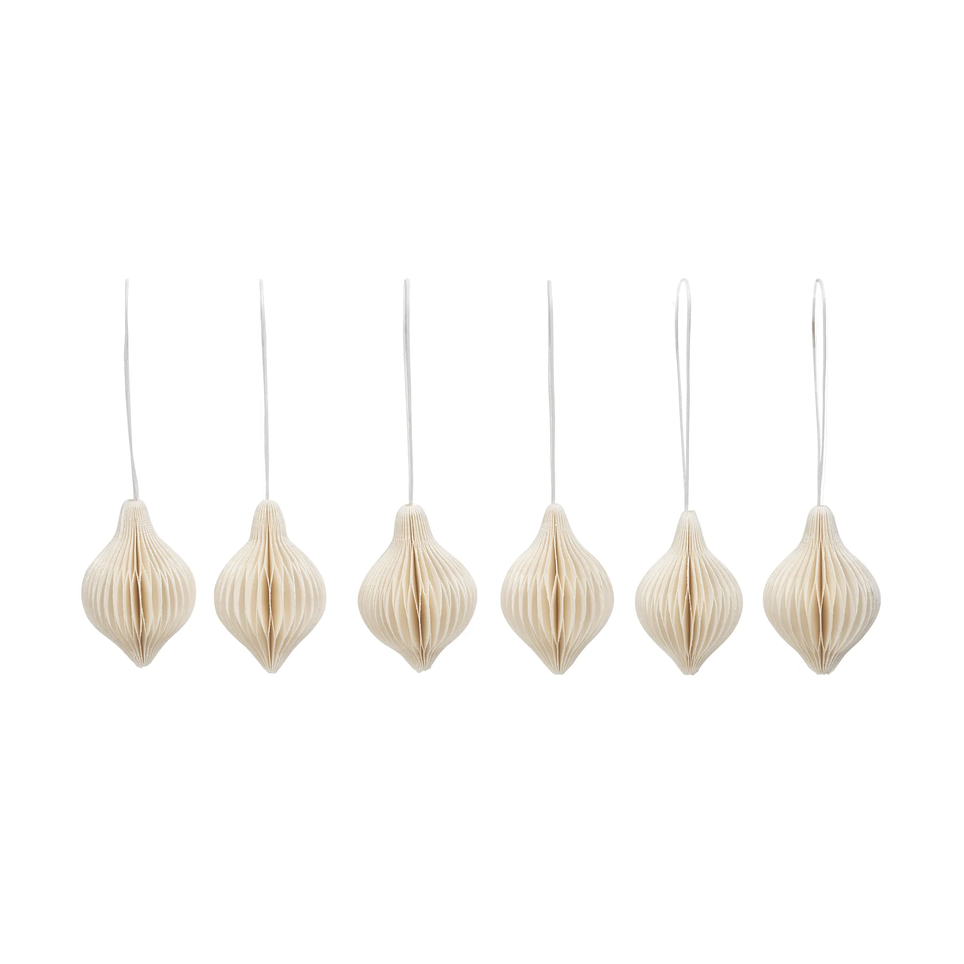Spira 크리스마스 오너먼트, Off white Broste Copenhagen | 브로스테코펜하겐
