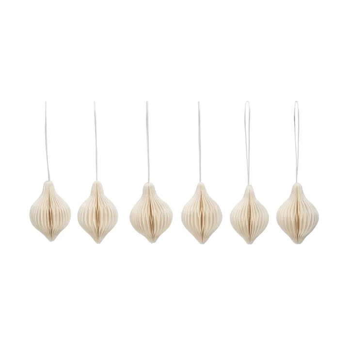 Spira 크리스마스 오너먼트 - Off white - Broste Copenhagen | 브로스테코펜하겐