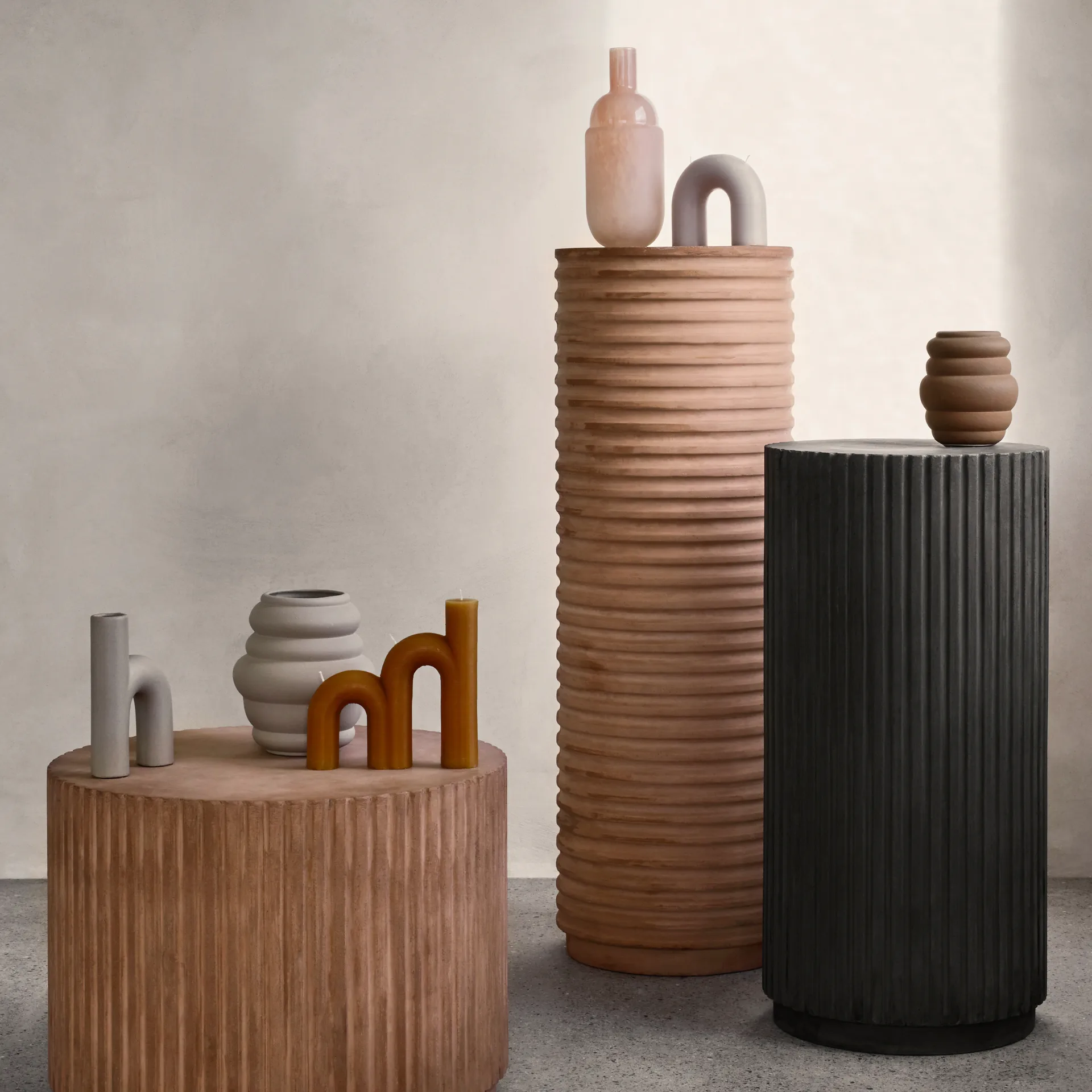 Ursula 플라워팟 Ø17.6 cm, simply taupe Broste Copenhagen | 브로스테코펜하겐