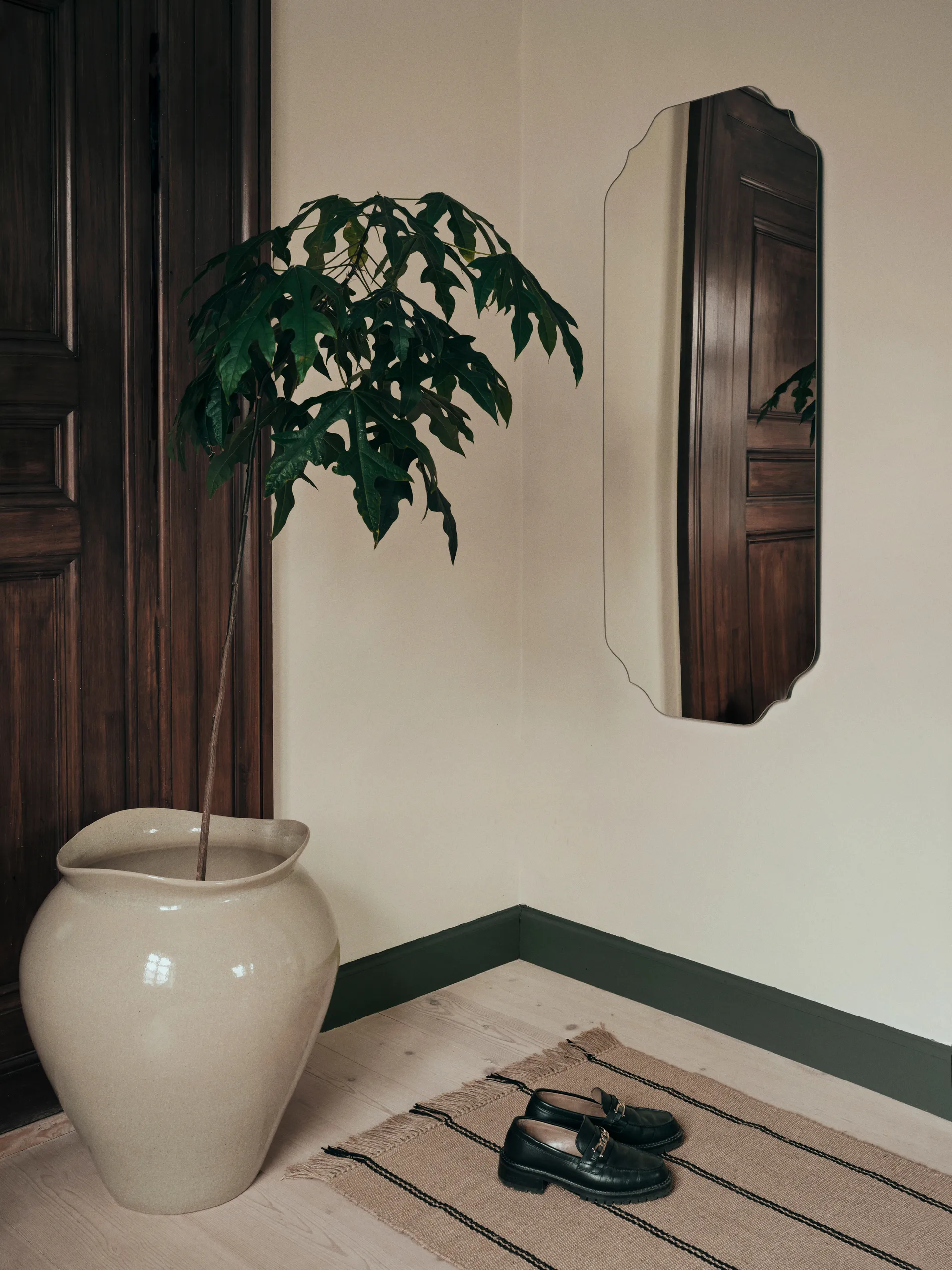 플로렌티나 플로어 화병 XL 57 cm, Beige Broste Copenhagen | 브로스테코펜하겐