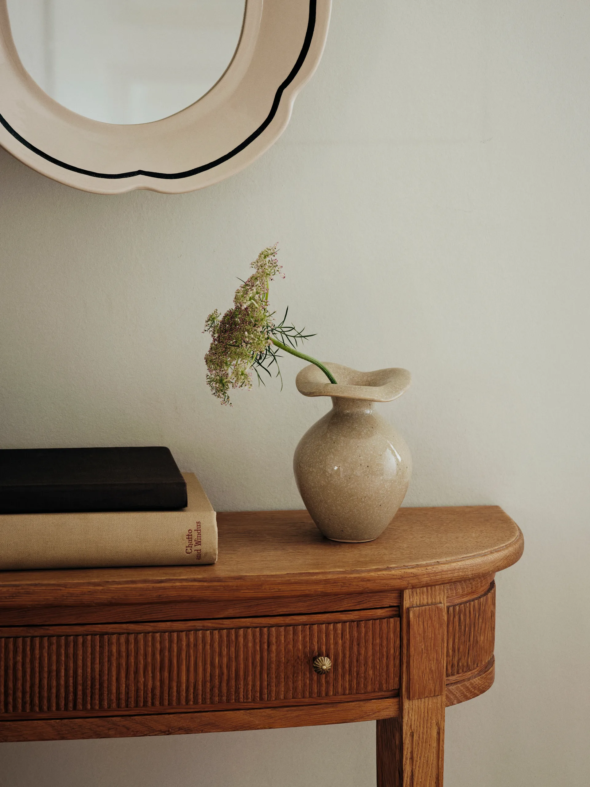 플로렌티나 화병 XS 14 cm, Beige Broste Copenhagen | 브로스테코펜하겐