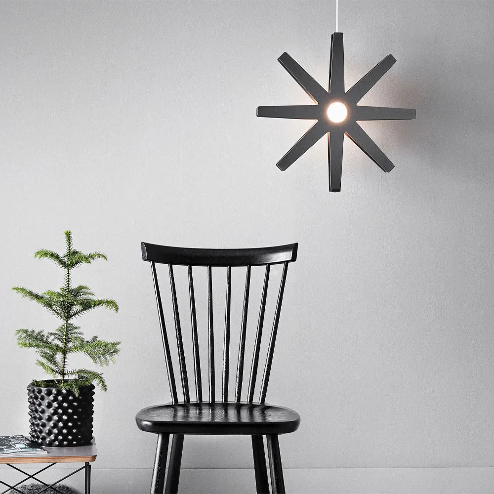 Fling 33 펜던트, Light grey matte, white plastic cord Bsweden | 비스웨덴