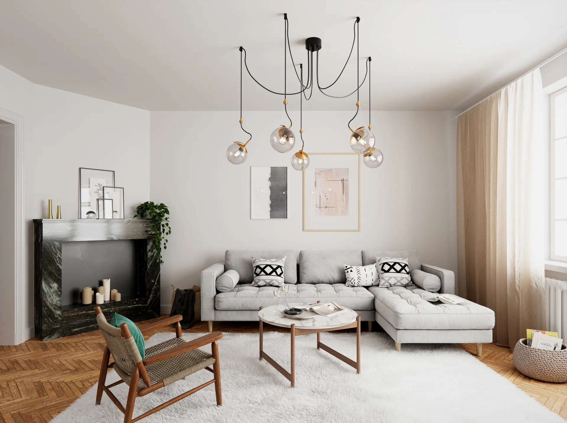 캐리 천장 조명 18 cm, 5 gray By Rydéns | 바이뤼덴스