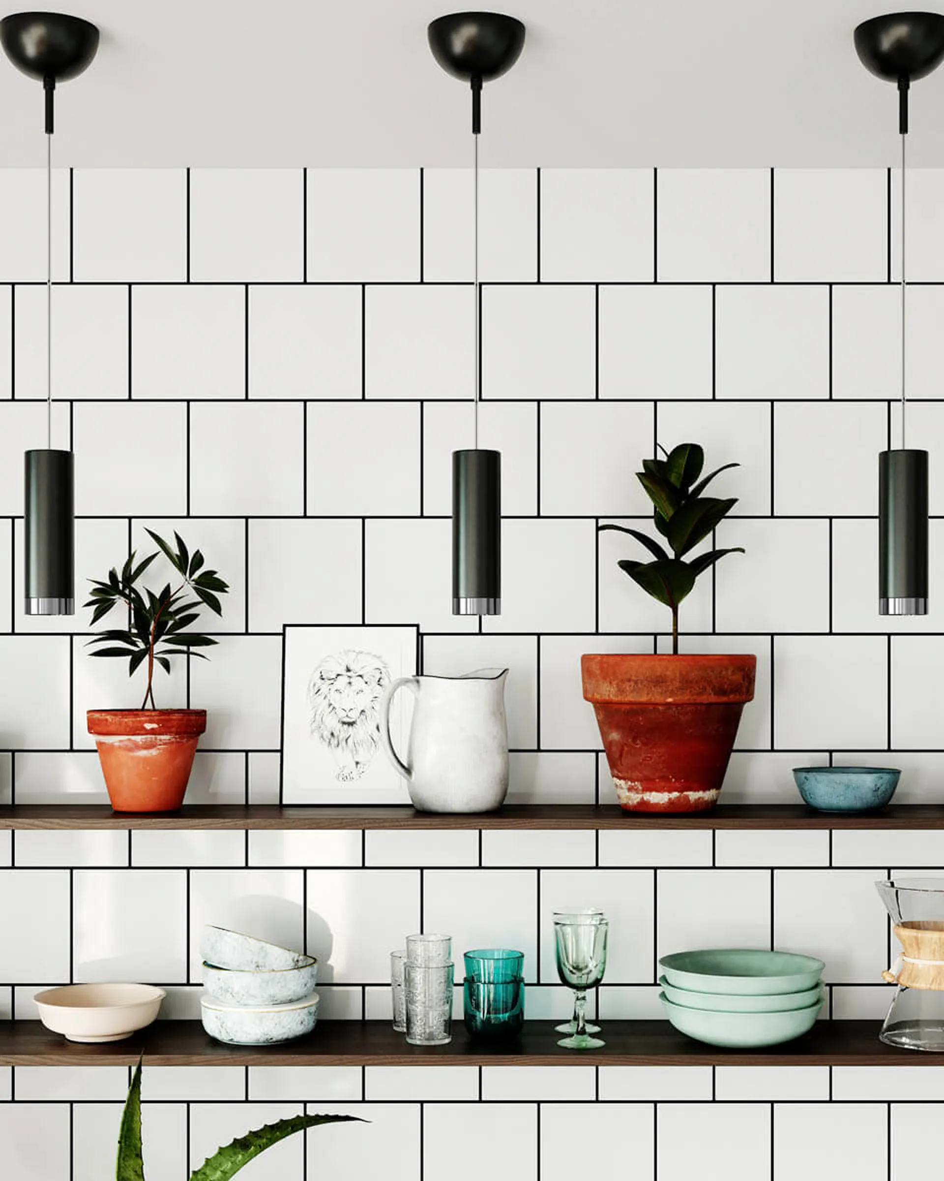 펄스 펜둘럼 21 cm, Matte black By Rydéns | 바이뤼덴스