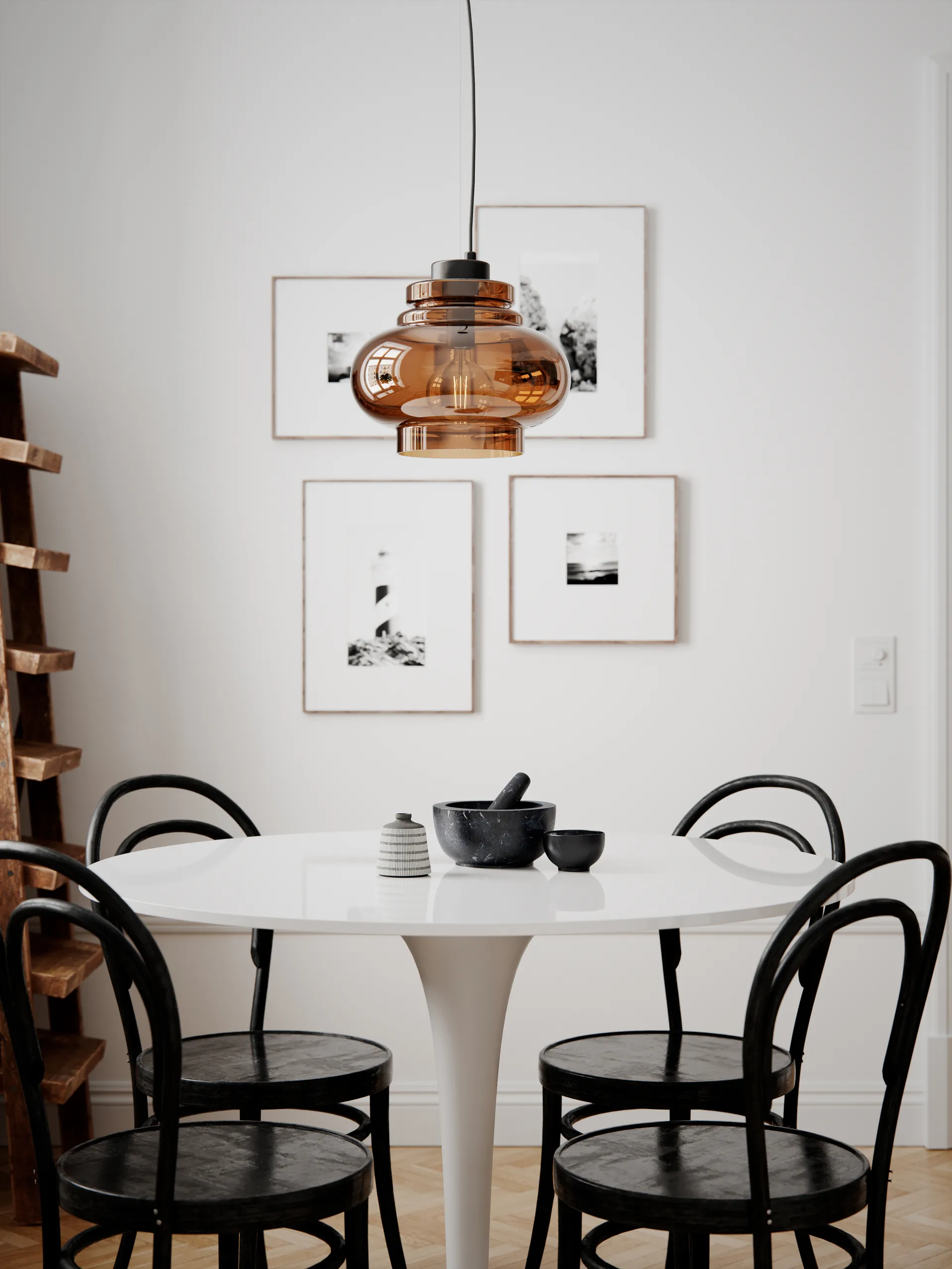 돌로레스 천장 조명 Ø30 cm, Cognac By Rydéns | 바이뤼덴스