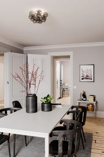 그로스 천장 조명 Ø30 cm - Smoke - By Rydéns | 바이뤼덴스